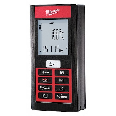 Milwaukee Tool Laser Distance Meter, 2 in. to 260 ft. 2282-20