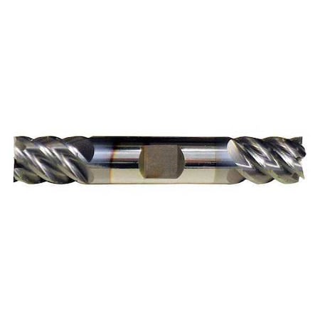 Cleveland 5-Flute Carbide High-Perf Sqaure DoubleEnd Mill CTD CEM-HPDE-5-TA TiAlN 1/2"x1/2"x5/8"x3" C80106