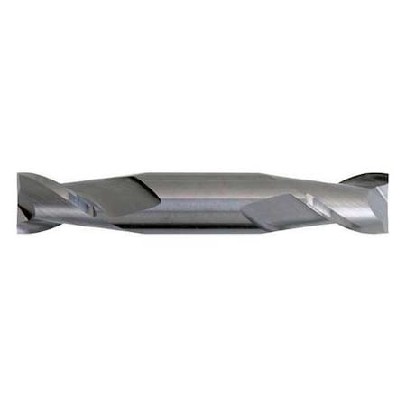 Cleveland 2-Flute Carbide Square Double-End GP End Mill Cleveland CEM-DE-2 Bright 7/32"x3/8"x9/16"x3-1/2" C60177