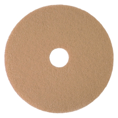 3M Burnishing Pad, 27", Tan, PK5 3400N 881