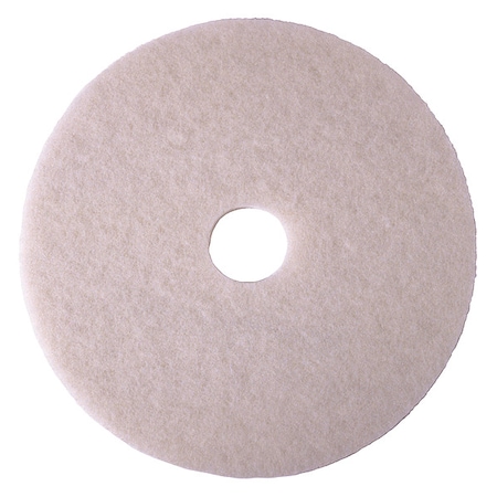 3M Polishing Pad 4100N, 20", White, PK5 4100N 833