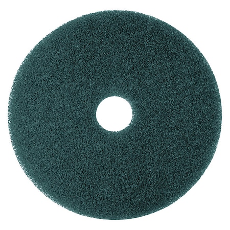 3M Cleaning Pad 5300N, 20", Blue, PK5 5300N 394