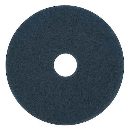 3M Cleaning Pad 5300N, 14", Blue, PK5 5300N 900