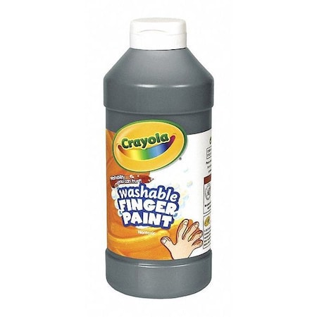 Crayola Fingpaint, Wshable, Bk, 16 oz. 551316051