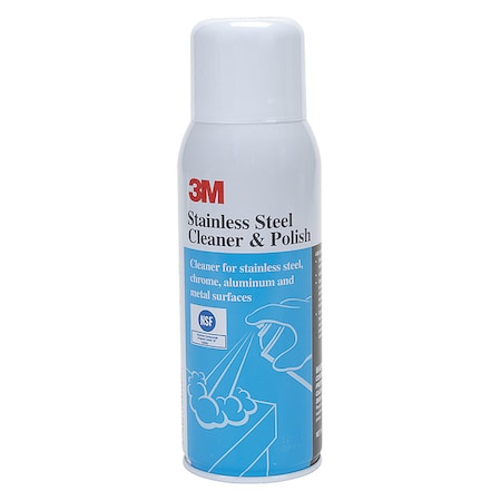 3M Stainless Steel Cleaner/Polish, 10 Oz. STAINSTEEL