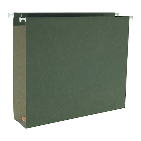 BUSINESS SOURCE Folder, Hang, Bxbtm, 2" Exp, Ltr, PK25 43851