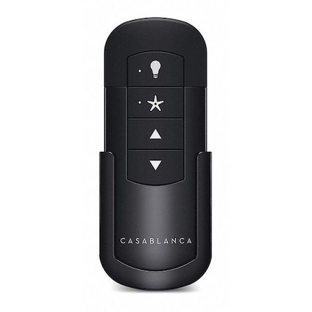 Casablanca Universal Handheld Remote, Black 99198
