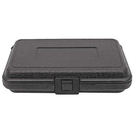 Platt Black Blow-Molded Case, 8"L x 5"W x 1-3/4"D 104