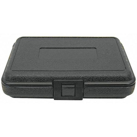 Platt Black Blow-Molded Case, 8-1/2"L x 6"W x 2"D 106