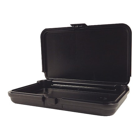 Platt Black Blow-Molded Case, 9"L x 5-1/2"W x 1-1/2"D 209