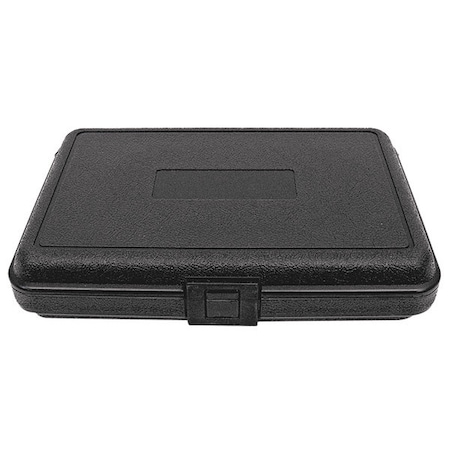 Platt Black Blow-Molded Case, 11.3"L x 7-1/2"W x 2-1/4"D 302