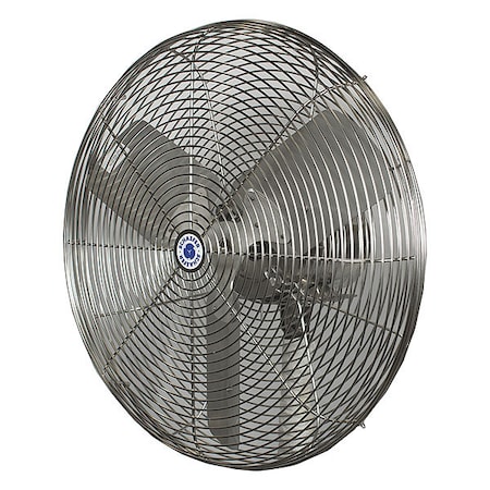 Schaefer Washdown Fan, 24 in Blade Dia, 115/230V 24CFO-SWDS-HV-Q