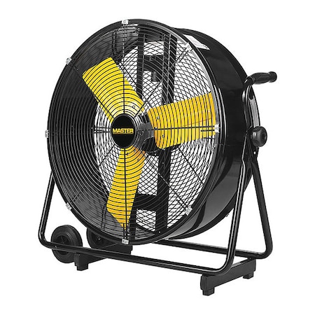 Master Drum Fan, 24 in Blade Dia, 1/4 hp, 120V MAC-24DCT