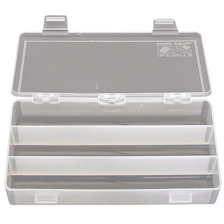 Platt Translucent Padded Divider Case, 6-5/8"L x 3-3/8"W x 1-1/4"D PB300