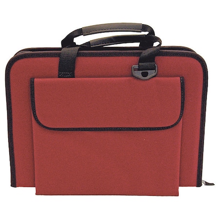 Platt Master Tech Sewn Case 15.63X11.25X2.5", Burgundy, Nylon 669ZTBURG