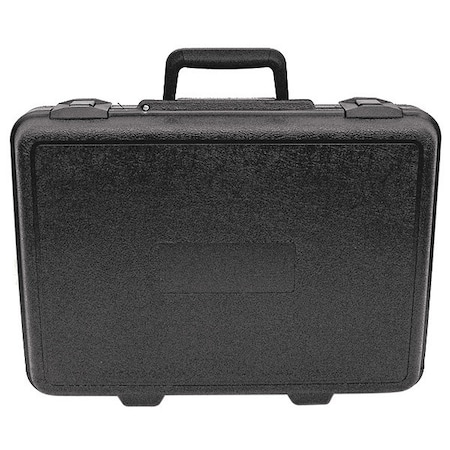 PLATT Black Blow-Molded Case, 16"L x 11-1/2"W x 3-1/4"D 604