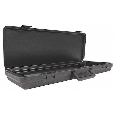 Platt Black Blow-Molded Case, 21"L x 8"W x 2-1/2"D 801