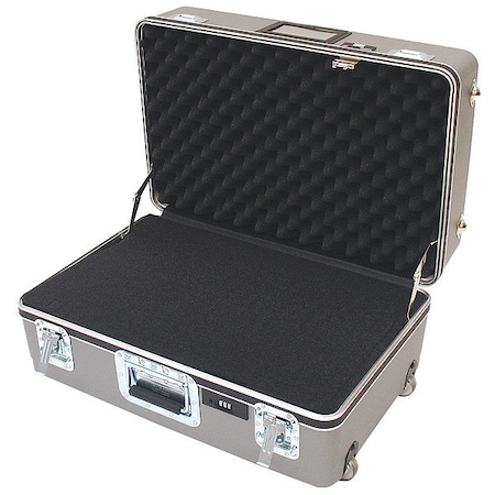 Platt Grey Rolling Case, 23-1/2"L x 15-1/2"W x 10-3/4"D 231510AHG