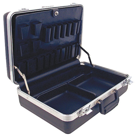 Platt Black Padded Divider Case, 18-1/4"L x 14-1/4"W x 7"D 605T-C