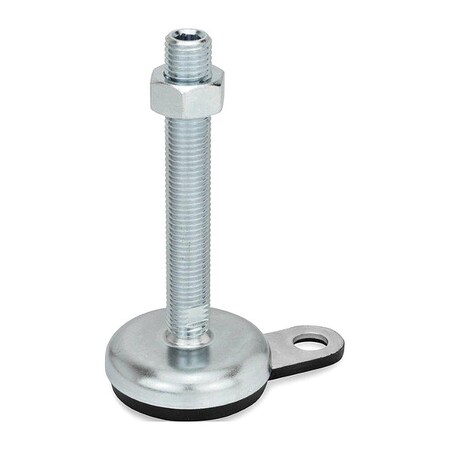 J.W. Winco Male-End Leveling Mount, 4.73 in H 32-80-5/8X11-100-A1-UK