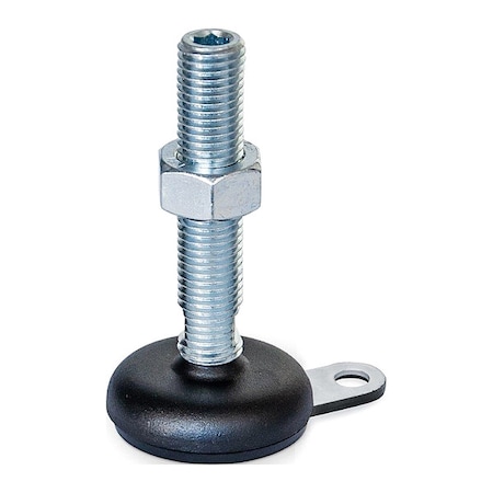 J.W. Winco Male-End Leveling Mount, 4.73 in H 32-80-5/8X11-100-A5-UK