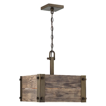 Nuvo Fixture, Pendant, 4 Light, Length: 15" 60-6423