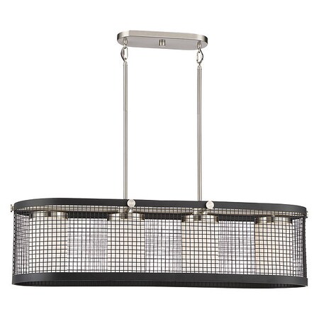 Nuvo Fixture, Trestle, 4 Light, Height: 10" 60-6455