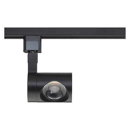 Nuvo 1-Light, LED, 12W Track Head, Pipe, Black, 36 Deg. Beam TH444