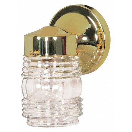 Nuvo Mason Jar Lantern, Fixture, 1 Light 6" SF77-996