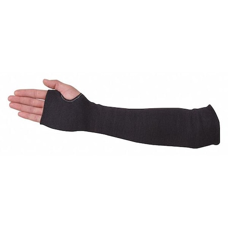 Honeywell Cut Resistant Sleeve, Black, 18" BK-KVS-2-18TH