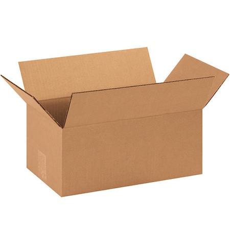 Partners Brand Corrugated Boxes, 14 1/2" x 8 3/4" x 6", Kraft, 25/Bundle 1486R