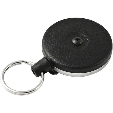 KEY-BAK Heavy Duty Original KeyBak® Retractable Key Holder, Black, 2/Case KB485B2PK
