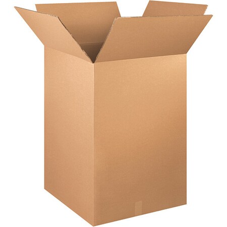 Partners Brand Double Wall Boxes, 24"x24"x36", Kraft, PK5 HD242436DW