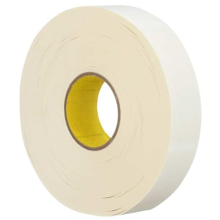3M Double-Sided Foam Tape, 1 7/8 in W, 180 7/16 yd L, 1/16 in, Paper, Double-Sided R3287
