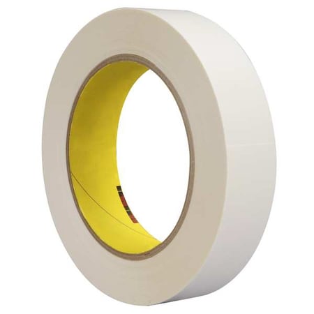 3M Splicing Tape, 0.9 in W, 60 yd L, 4.2 mil, Flat Back Paper, Single-Sided R3127
