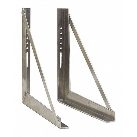 Buyers Products 18x24 Inch Welded Stainless Steel Mounting Brackets 1701041