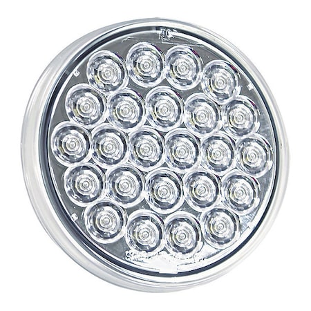 Buyers Products 4 Inch Clear Round Backup Light with 24 LEDs (Sold in Multiples of 10) 5624325