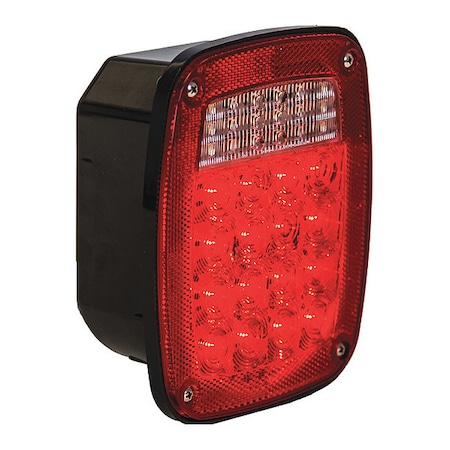 Buyers Products Passenger Side 5.75 Inch Red Stop/Turn/Tail Light 5626734