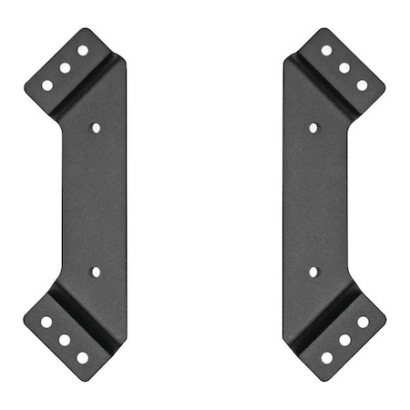 Buyers Products Aluminum Mounting Brackets for Octagonal 30 LED Mini Light Bar 8891010