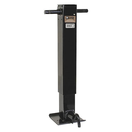 Buyers Products 12 Inch Heavy-Duty Front Pin 4 Inch Square Jack with Handle 0091415H