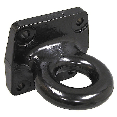 Buyers Products 3 Inch I.D. Heavy-Duty Forged 4-Bolt Mount Drawbar - Zinc Plated BDB13850Z