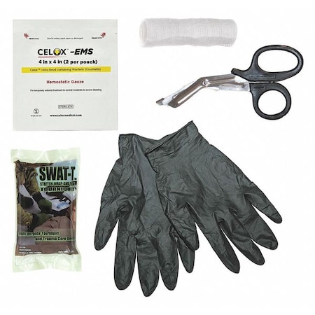 First Voice Trauma Kit, Stop the Bleed, Celox 4 x 4 BSTOP4-01