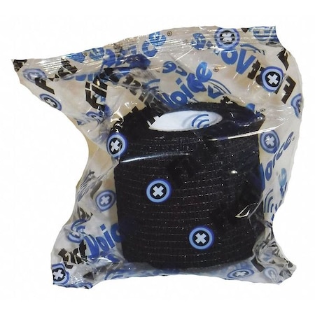 First Voice Self-Adhesive Bandage, 2" x 5yds (8-Pack), Black TS-3188-8B