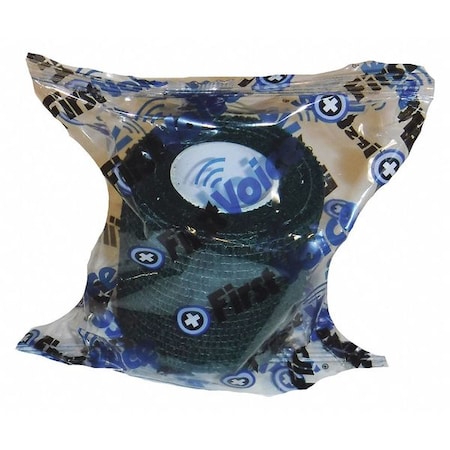 First Voice Self-Adhesive Bandage, 2" x 5yds (8-Pack), Green TS-3188-8G