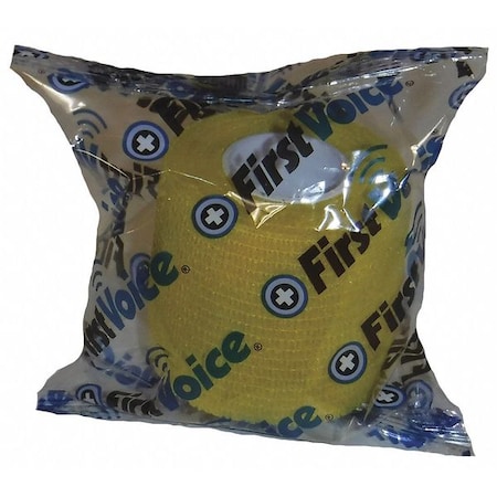 First Voice Self-Adhesive Bandage, 2" x 5yds (4-Pack), Yellow TS-3188-4Y