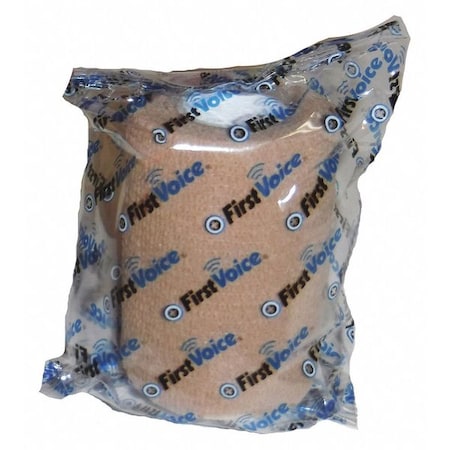 First Voice Self-Adhesive Bandage, 2" x 5yds (4-Pack), Tan TS-3188-4T