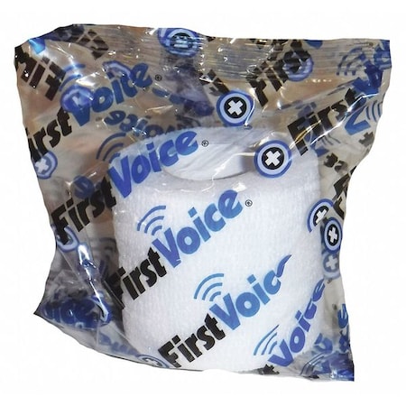 First Voice Self-Adhesive Bandage, 2" x 5yds (8-Pack), White TS-3188-8W