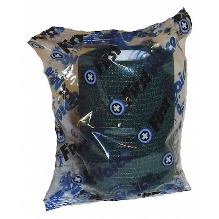 First Voice Self-Adhesive Bandage, 3" x 5yds (8-Pack), Green TS-3189-8G