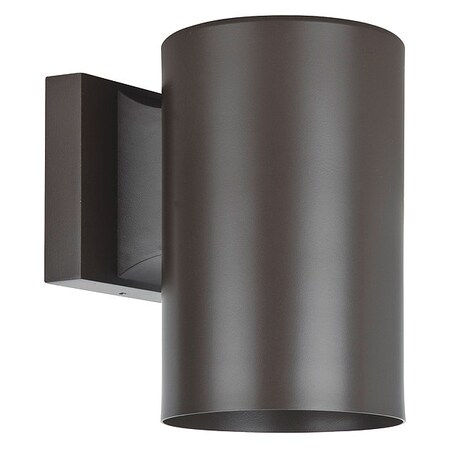 Luminance F6905-44 Contemporary 1 Fluorescent Light Round Exterior Oil Bronze Finish