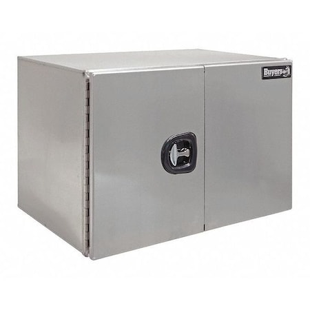 Buyers Products 36x24x24 Pro Series Aluminum Underbody Truck Box - Double Barn Door, 3-Point Compression Latch 1705435